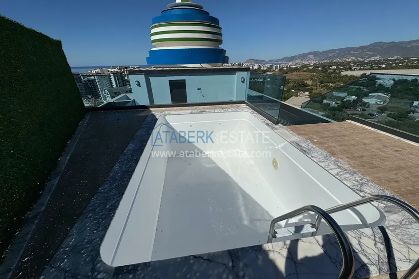 Purchase  View penthouse duplex with pool on the terrace, installments possible - Mahmutlar, Alanya 22 