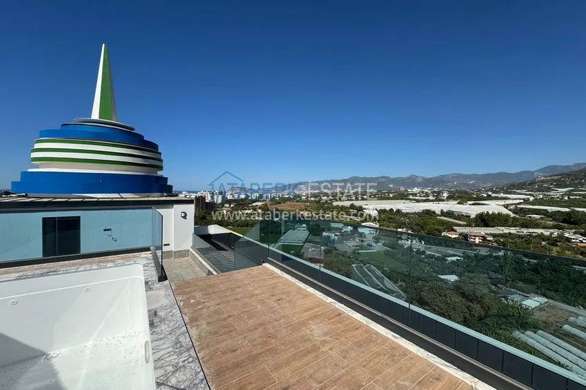 Purchase  View penthouse duplex with pool on the terrace, installments possible - Mahmutlar, Alanya 23 