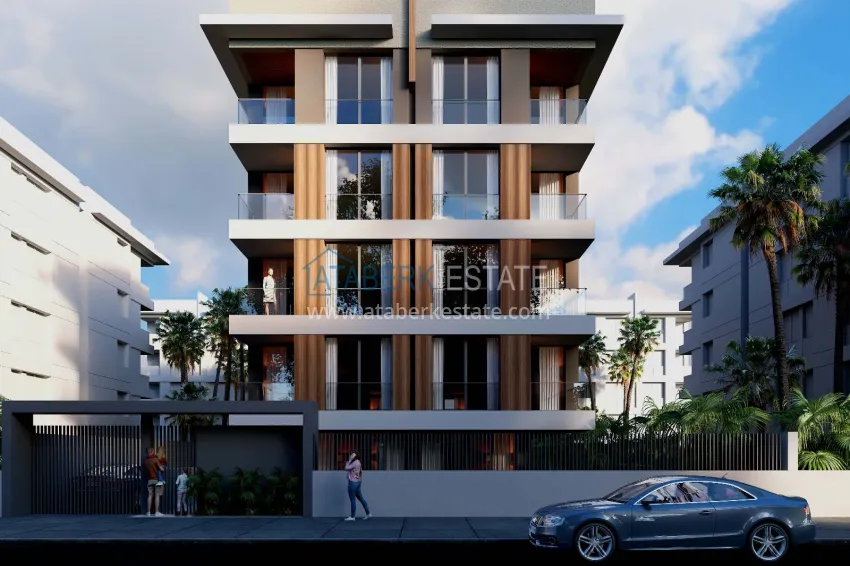 Modern apartments in Antalya, Lara - Çağlayan district. Investment property from the developer 2 