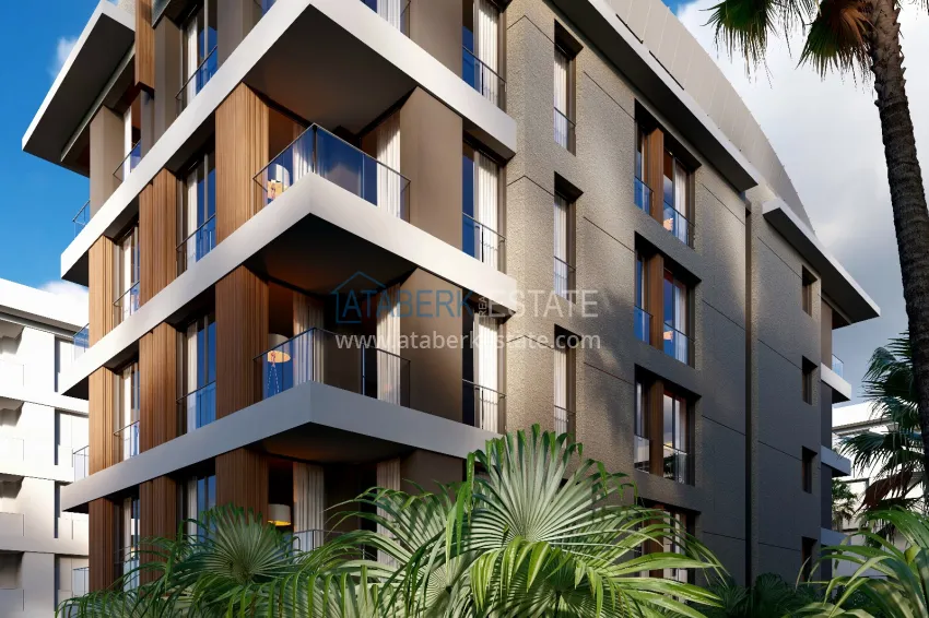 Modern apartments in Antalya, Lara - Çağlayan district. Investment property from the developer 3 