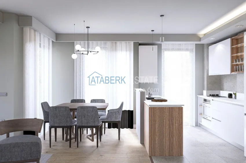 Purchase Modern apartments in Antalya, Lara - Çağlayan district. Investment property from the developer 9 