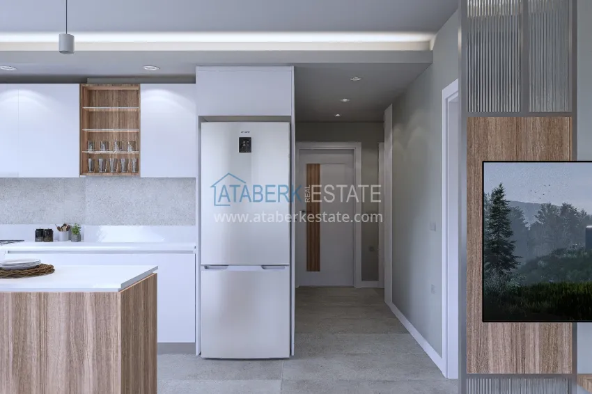 Purchase Modern apartments in Antalya, Lara - Çağlayan district. Investment property from the developer 11 