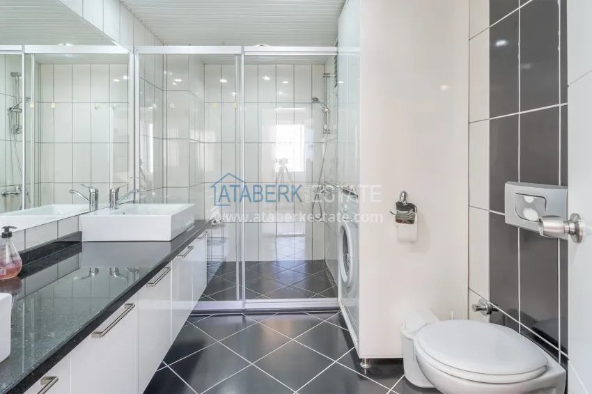 Purchase 2+1 apartment for a residence permit in Alanya — Oba district, first coastline 8 