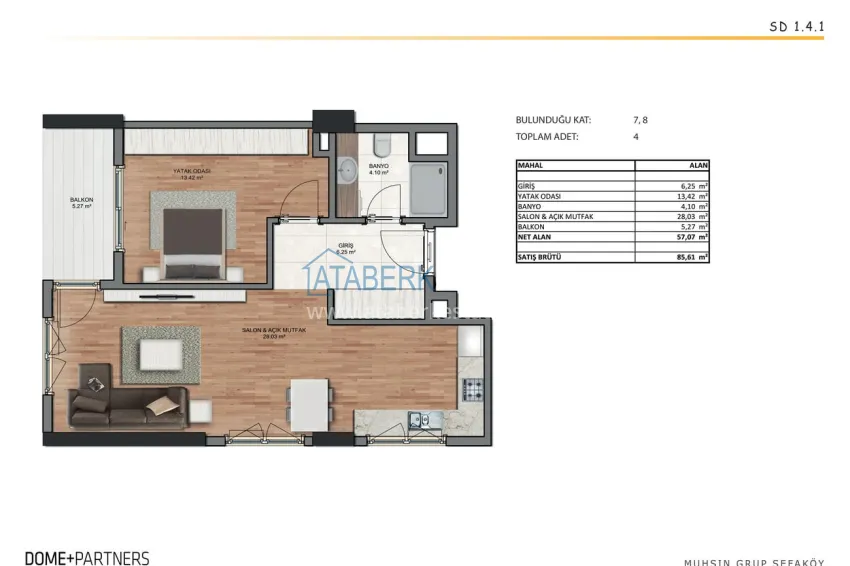 Buy cheap Investment apartments in Istanbul — apartments from a developer with guaranteed rent 9 