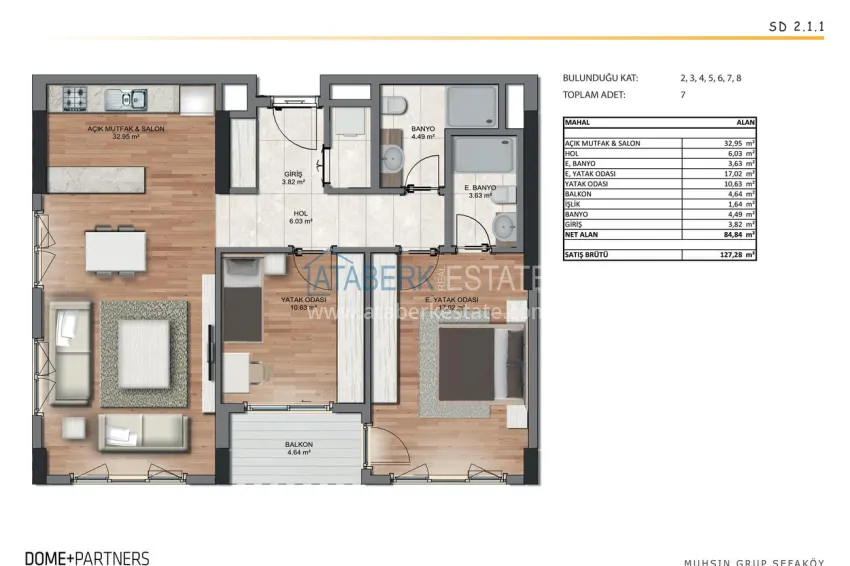 Buy cheap Investment apartments in Istanbul — apartments from a developer with guaranteed rent 25 