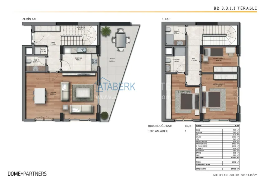 Buy cheap Investment apartments in Istanbul — apartments from a developer with guaranteed rent 32 