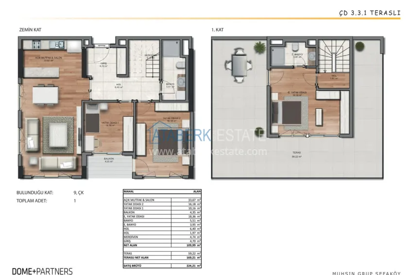 Buy cheap Investment apartments in Istanbul — apartments from a developer with guaranteed rent 36 