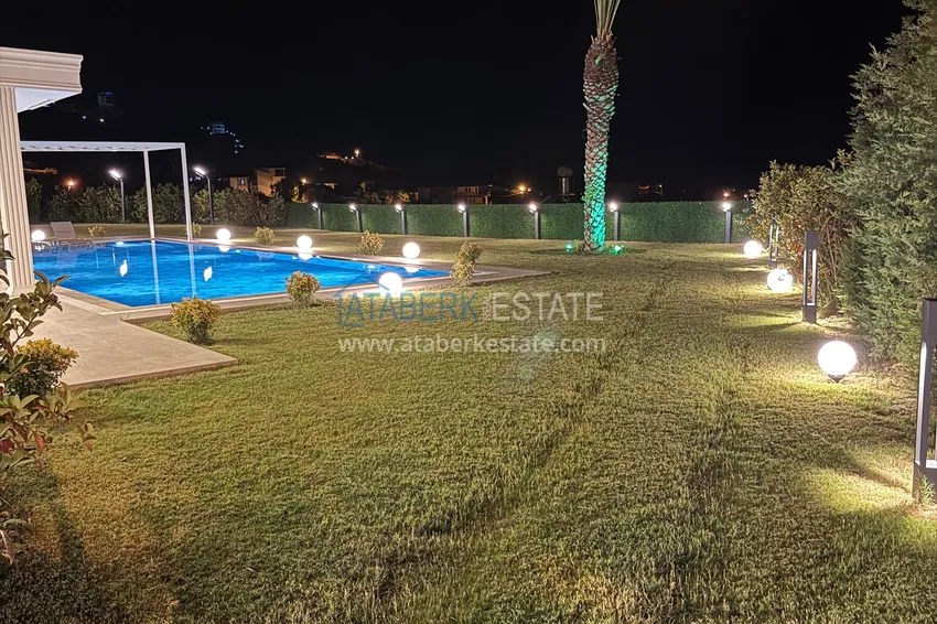 Private 5+1 villa in Gazipasa - suitable for obtaining Turkish citizenship 15 