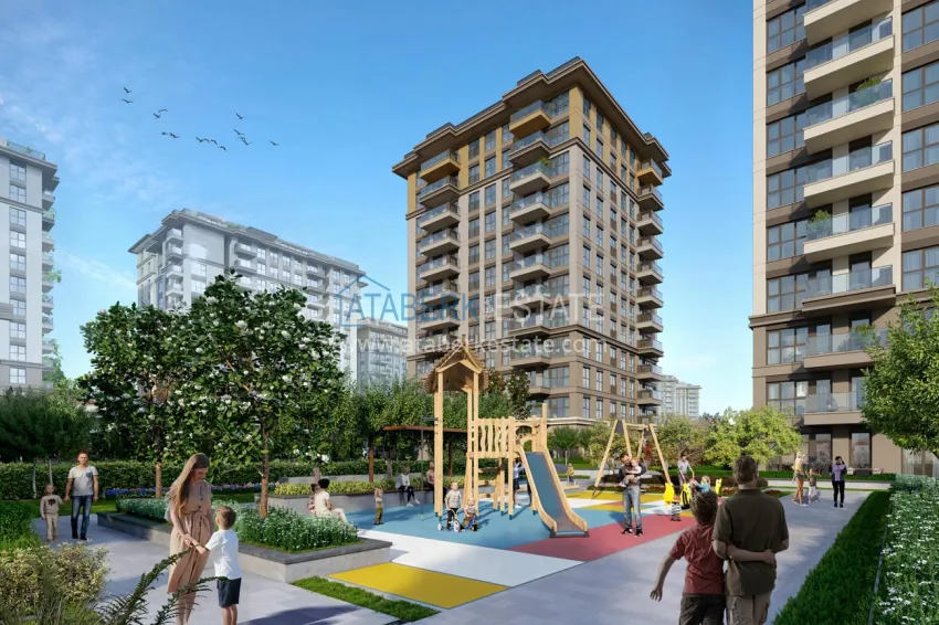 Citizenship real estate in Istanbul — a modern residential complex in the Kucukcekmece district 10 