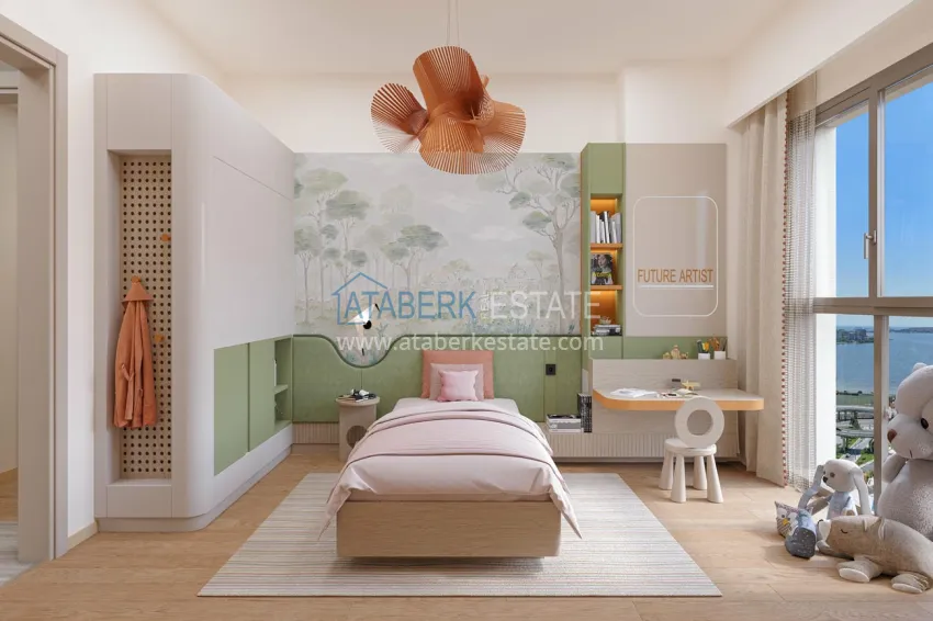 Purchase Citizenship real estate in Istanbul — a modern residential complex in the Kucukcekmece district 11 