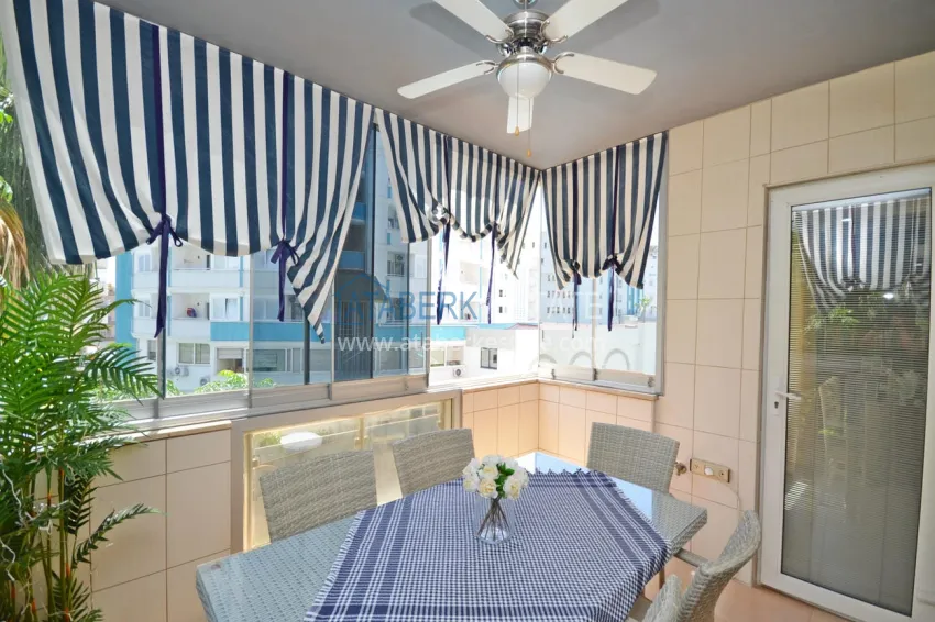 Purchase Property for a residence permit in Alanya - Furnished 2+1 apartment, Cleopatra beach area 11 