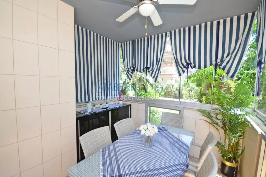 Purchase Property for a residence permit in Alanya - Furnished 2+1 apartment, Cleopatra beach area 12 