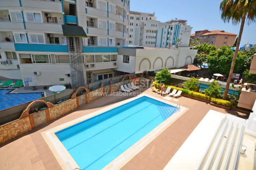 Purchase Property for a residence permit in Alanya - Furnished 2+1 apartment, Cleopatra beach area 13 