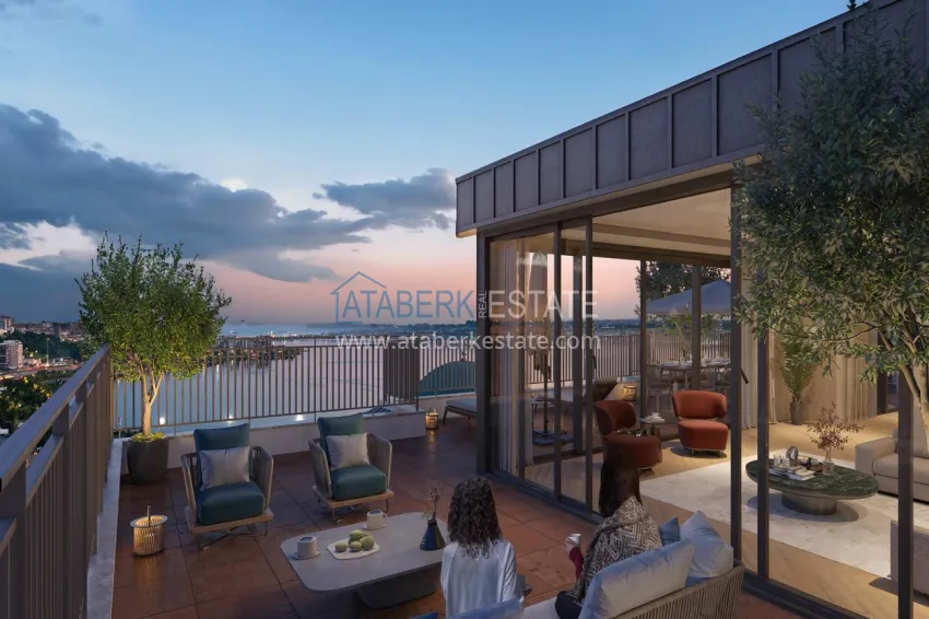 Citizenship real estate in Istanbul — a modern residential complex in the Kucukcekmece district 13 