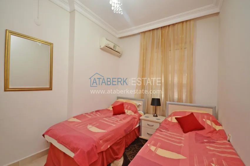 Purchase Property for a residence permit in Alanya - Furnished 2+1 apartment, Cleopatra beach area 14 