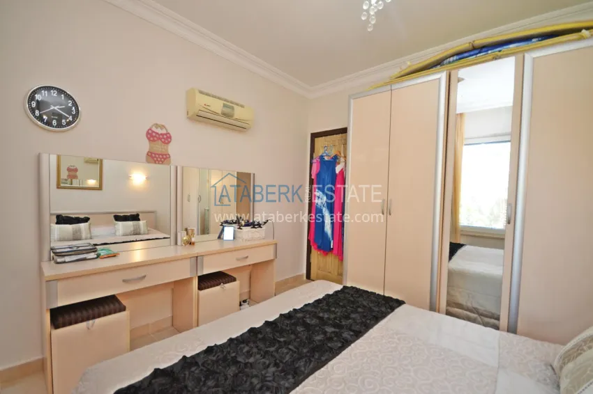 Purchase Property for a residence permit in Alanya - Furnished 2+1 apartment, Cleopatra beach area 17 