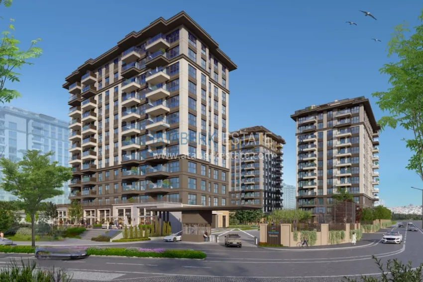 Citizenship real estate in Istanbul — a modern residential complex in the Kucukcekmece district 3 