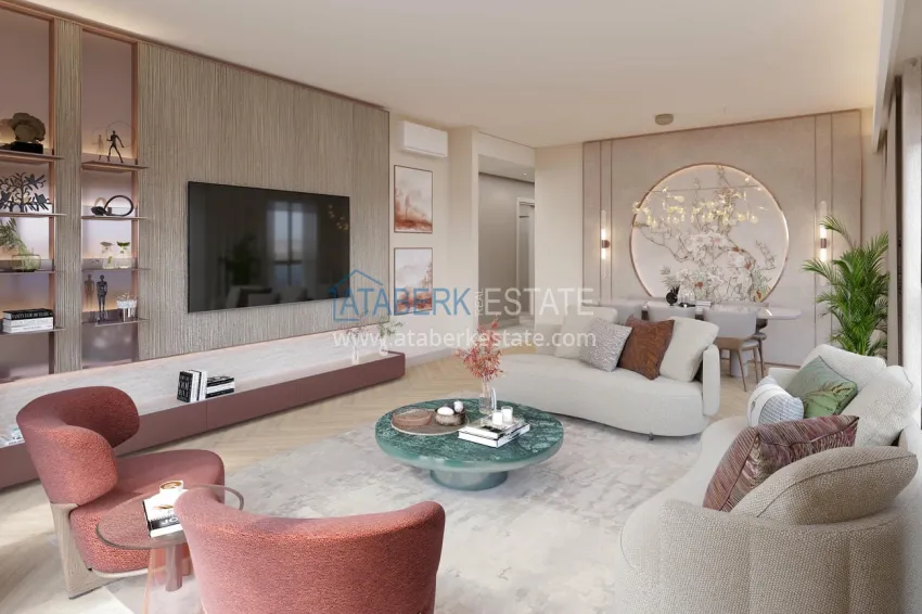 Purchase Citizenship real estate in Istanbul — a modern residential complex in the Kucukcekmece district 3 