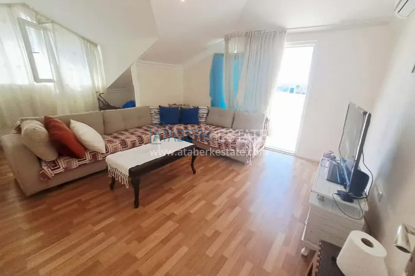 Purchase 4+1 duplex in Cikcilli, Alanya — a panoramic apartment suitable for a residence permit and citizenship 4 