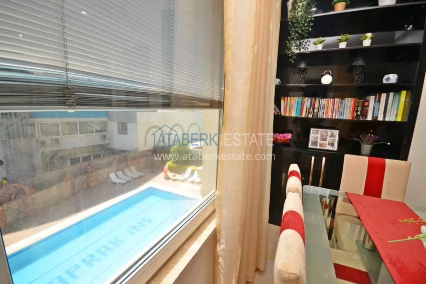 Purchase Property for a residence permit in Alanya - Furnished 2+1 apartment, Cleopatra beach area 6 