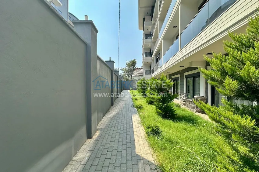 1+1 apartments with fine finishing in the center of Alanya, Cleopatra beach area 6 
