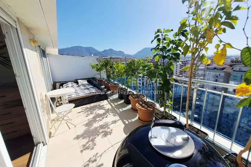 Purchase Penthouse duplex 3+1 in Alanya, Cikcilli — from the owner, a prestigious complex 33 