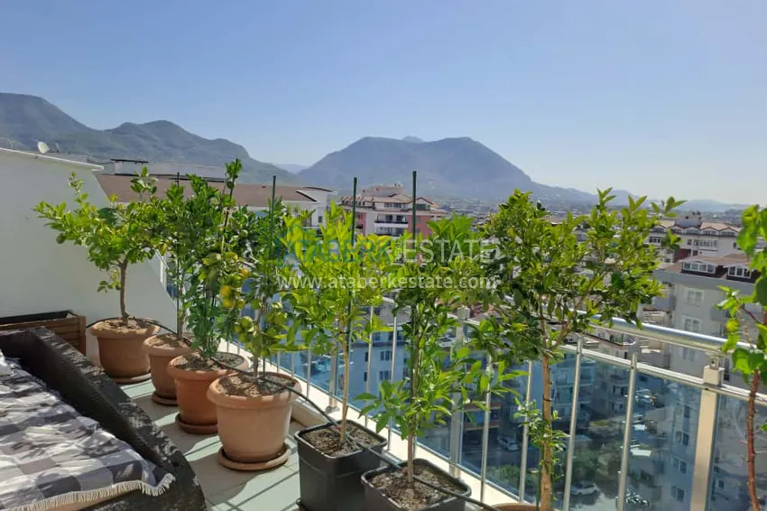 Purchase Penthouse duplex 3+1 in Alanya, Cikcilli — from the owner, a prestigious complex 35 