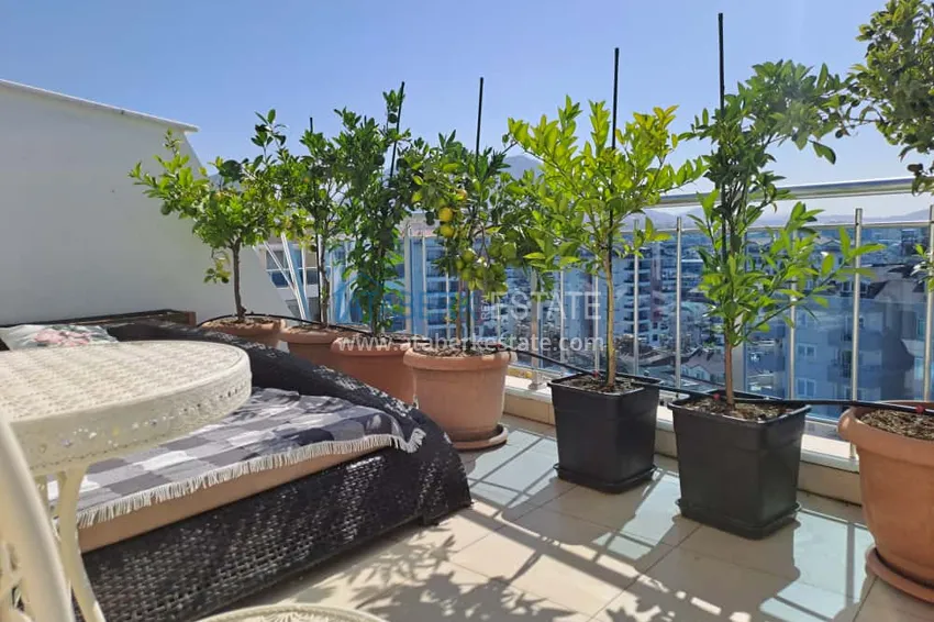 Purchase Penthouse duplex 3+1 in Alanya, Cikcilli — from the owner, a prestigious complex 36 