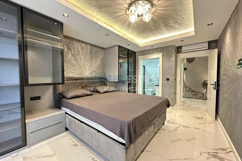 Purchase Luxury triplex villa with sea and fortress views in Alanya, Tepe district - suitable for obtaining citizenship 11 