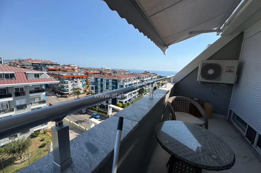 Purchase Duplex penthouse in Alanya, Kestel district - furnished and with sea views 22 