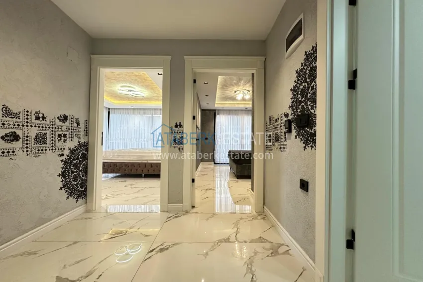 Purchase Luxury triplex villa with sea and fortress views in Alanya, Tepe district - suitable for obtaining citizenship 16 