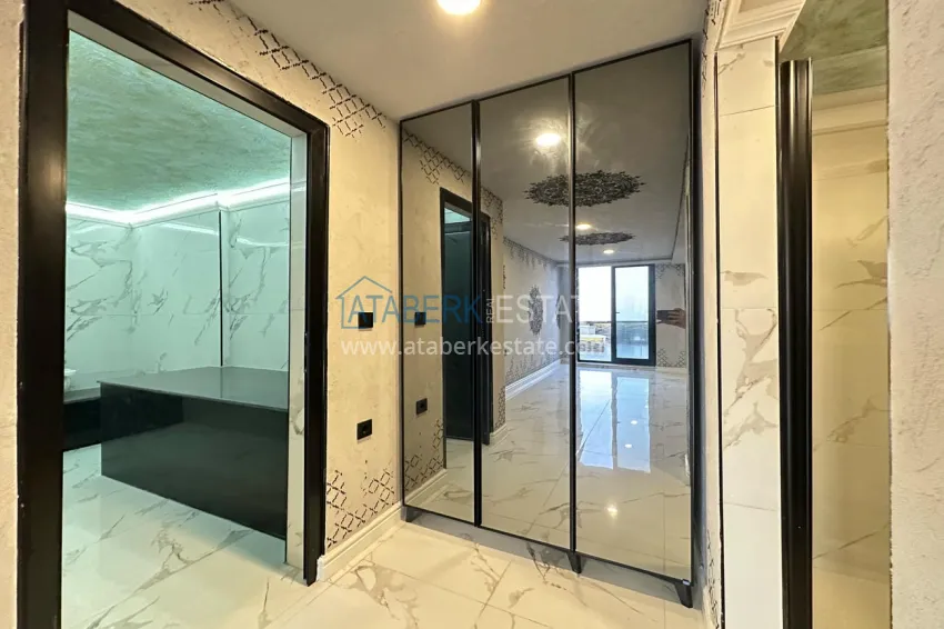 Purchase Luxury triplex villa with sea and fortress views in Alanya, Tepe district - suitable for obtaining citizenship 20 