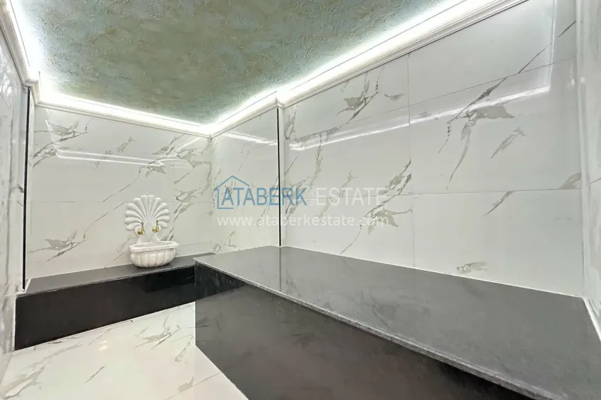 Purchase Luxury triplex villa with sea and fortress views in Alanya, Tepe district - suitable for obtaining citizenship 21 