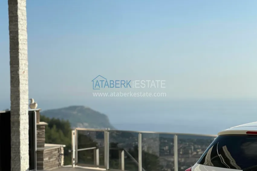 Purchase Luxury triplex villa with sea and fortress views in Alanya, Tepe district - suitable for obtaining citizenship 32 