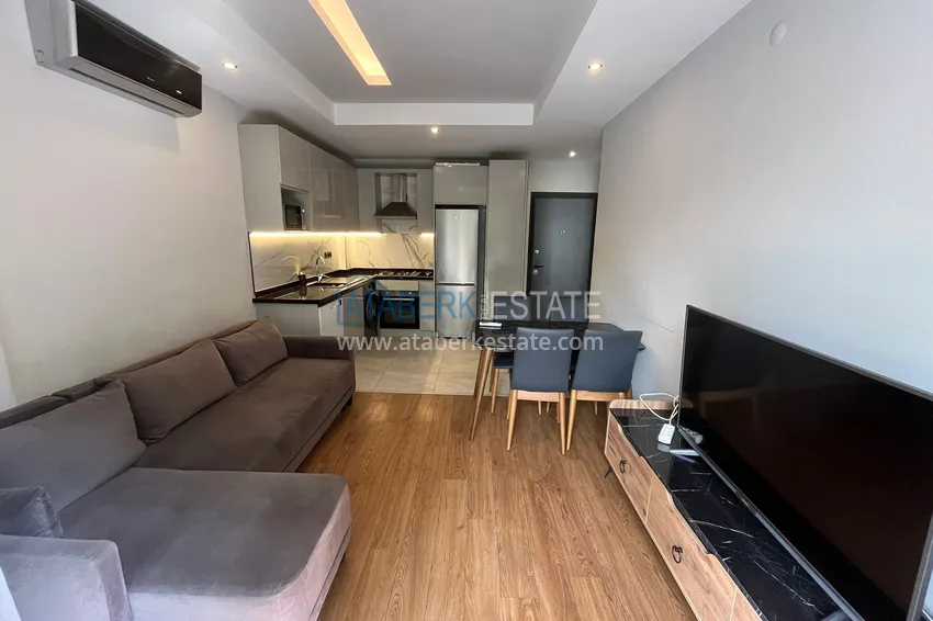 Purchase Turnkey one-bedroom apartment in the center of Alanya, Cleopatra beach area — luxury complex 5 