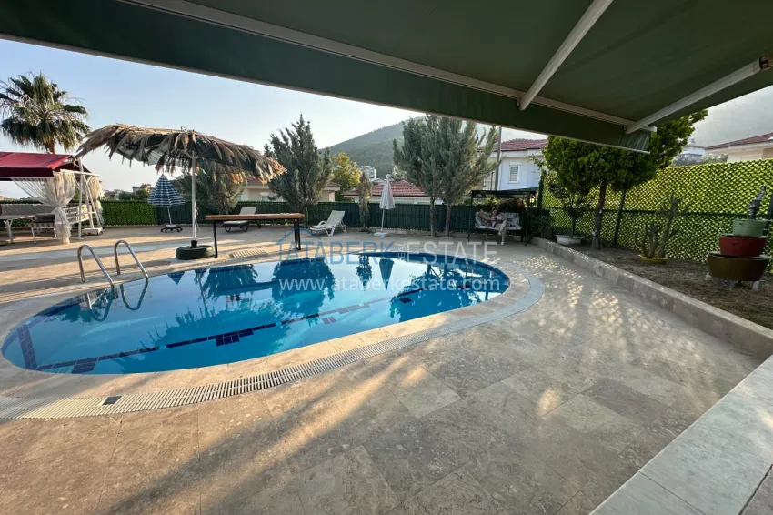Private 2+1 villa with private pool in the Upper Oba area — suitable for residence permits and citizenship 7 