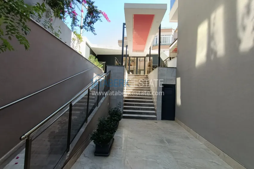 Turnkey one-bedroom apartment in the center of Alanya, Cleopatra beach area — luxury complex 8 