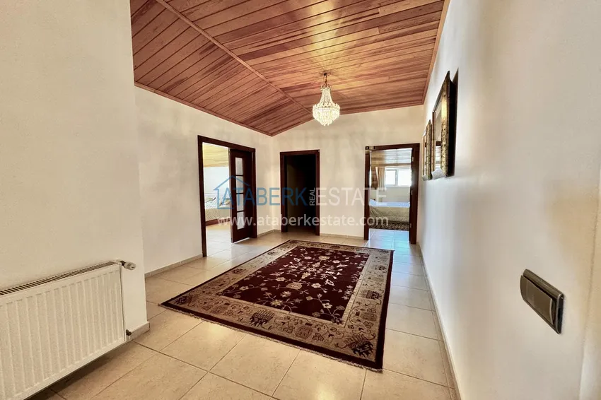 Purchase  Spacious panoramic penthouse duplex in the center of Alanya — furnished and equipped with a sauna, suitable for a residence permit  14 
