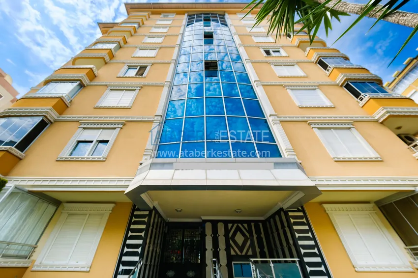 Spacious panoramic penthouse duplex in the center of Alanya — furnished and equipped with a sauna, suitable for a residence permit  12 