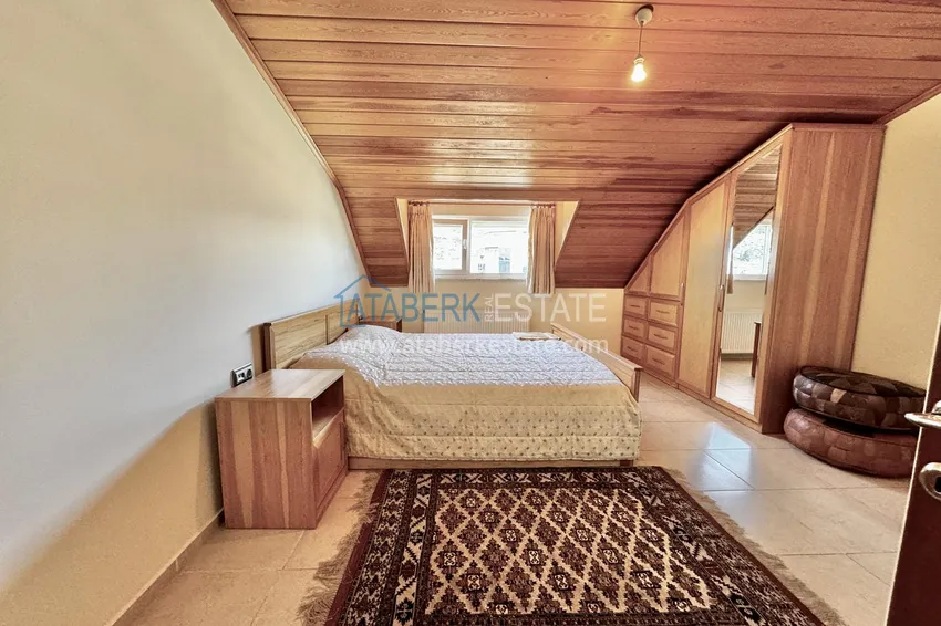 Purchase  Spacious panoramic penthouse duplex in the center of Alanya — furnished and equipped with a sauna, suitable for a residence permit  18 