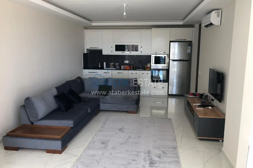Purchase 2+1 apartment with a terrace of 70 m² in Alanya, Mahmutlar district - furnished and with sea view 1 