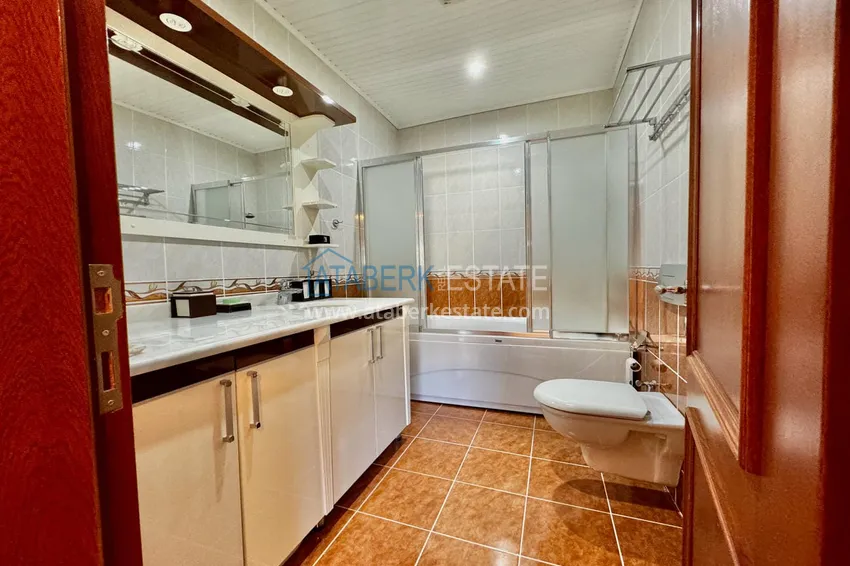 Purchase  Spacious panoramic penthouse duplex in the center of Alanya — furnished and equipped with a sauna, suitable for a residence permit  26 