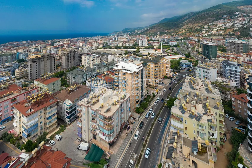Spacious panoramic penthouse duplex in the center of Alanya — furnished and equipped with a sauna, suitable for a residence permit  2 