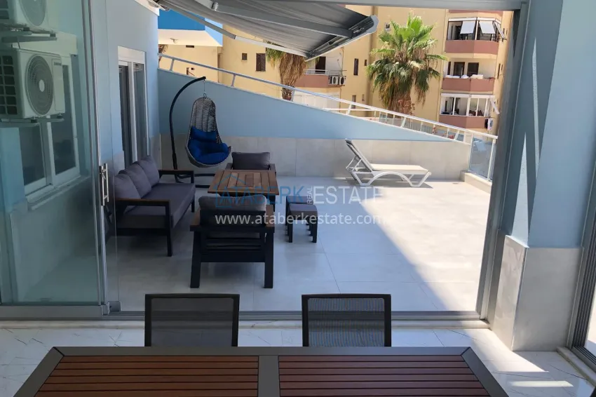 Purchase 2+1 apartment with a terrace of 70 m² in Alanya, Mahmutlar district - furnished and with sea view 3 