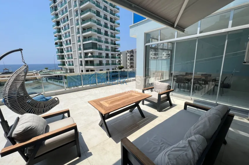 Purchase 2+1 apartment with a terrace of 70 m² in Alanya, Mahmutlar district - furnished and with sea view 5 