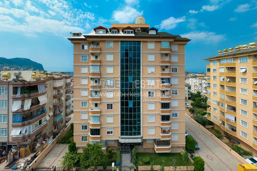 Spacious panoramic penthouse duplex in the center of Alanya — furnished and equipped with a sauna, suitable for a residence permit  5 