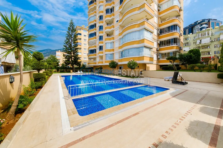 Spacious panoramic penthouse duplex in the center of Alanya — furnished and equipped with a sauna, suitable for a residence permit  7 