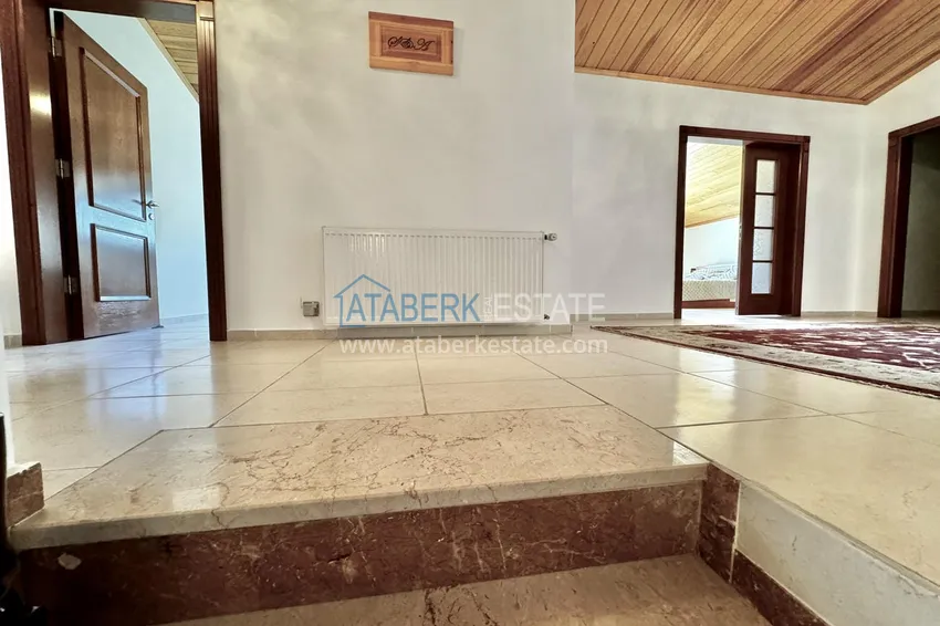 Purchase  Spacious panoramic penthouse duplex in the center of Alanya — furnished and equipped with a sauna, suitable for a residence permit  13 