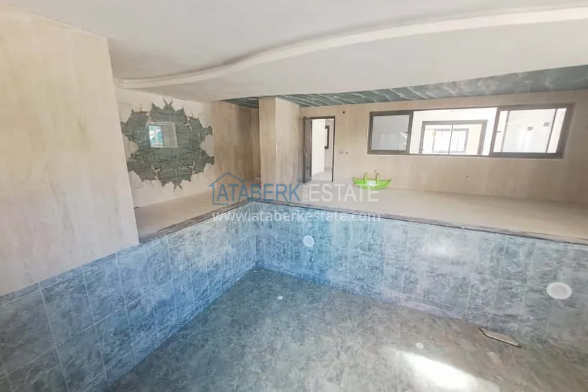 Three-room apartment with sea view in a complex under construction - Mahmutlar district, Alanya 13 
