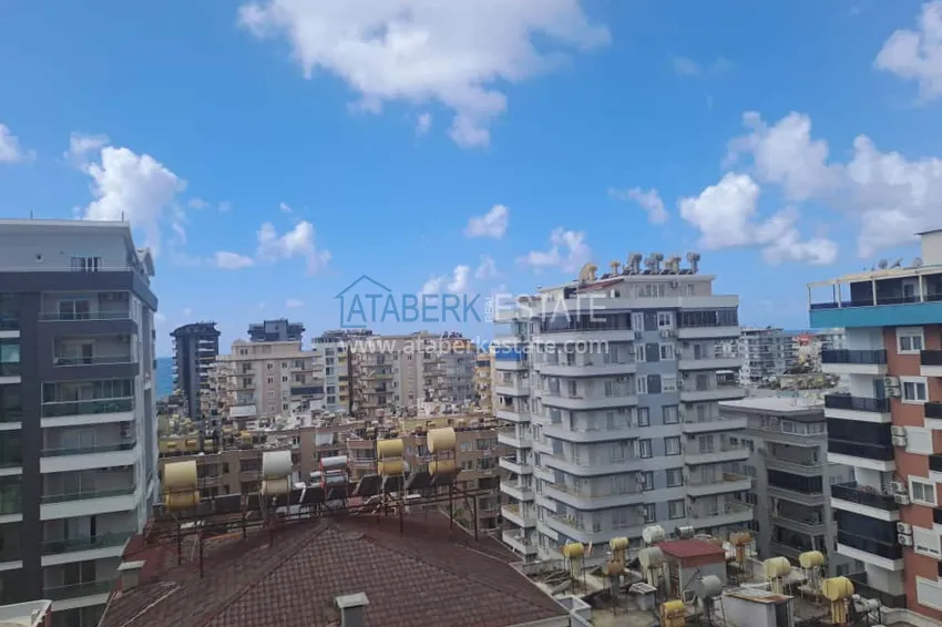 Purchase  Apartment 1+1 with furniture and sea view in Mahmutlar — from the owner 14 